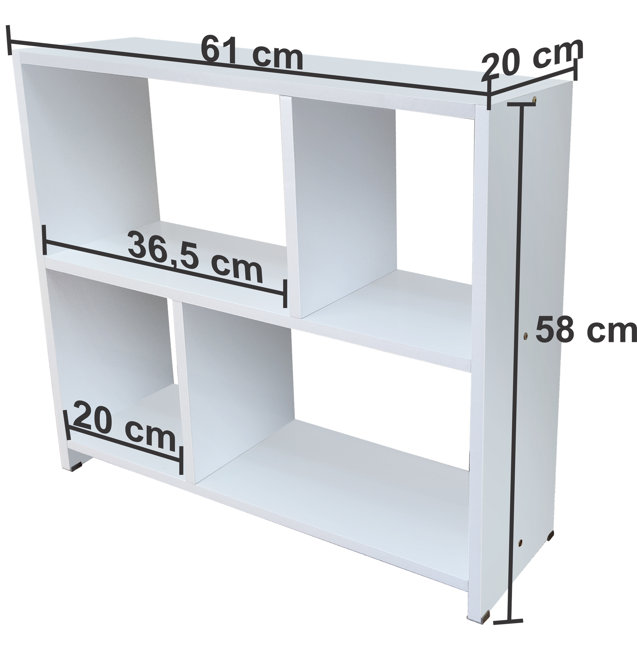 Mini Estante e Aparador - Qualidade para seu Quarto ou Sala (61LX58A20P) - 2