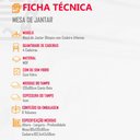 Ver imagem 5 de Sala de Jantar Mesa Olímpia 120cm Mdf Vidro Canto Reto com 4 Cadeiras Athenas Moderna