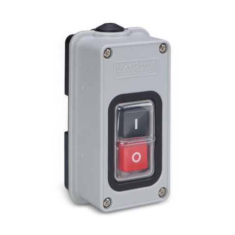 Chave P Motor Bipolar Tecla Cs-103 30a Ip65 com Passa Cabo Voltagem:110/220v