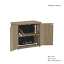 Ver imagem 6 de Armário para Escritório Baixo 2 Portas com Chave