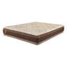 Colchão King Size 193x203x28 Bali Prorelax Molas Ensacadas Pillow Top Duplo - Marrom - 1