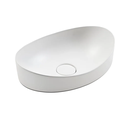 Ver imagem 1 de Cuba Pia Apoio Oval Branca Brilhante Banheiro 47x33cm Icasa