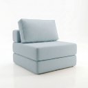 Ver imagem 7 de Poltrona Cama na Caixa 90 cm Versa Bouclê B05 - D'Rossi