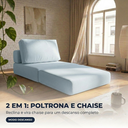 Ver imagem 6 de Poltrona Cama na Caixa 90 cm Versa Bouclê B05 - D'Rossi