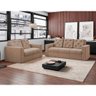 Conjunto Sofá 2 e 3 Lugares Grécia Suede:Bege - 4