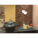 Ver imagem 5 de Kit 2 Pendente Dourado Quarto Cabeceira de Cama Bancada +led