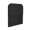 Cabeceira Estofada Queen Alana 90cm Linho Preto - 2