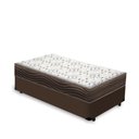 Ver imagem 1 de Cama Box + Colchão de Solteiro Ortobom D45 Iso 150 78x188x53cm