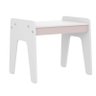 Mesinha Infantil Montessori com Antialérgico Movelbras Mimo Branco Rosa - 2