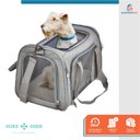 Ver imagem 2 de Bolsa De Transporte Pet Avião Para Cachorro Gato Duke e Dixie Cinza