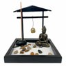 Enfeite Decorativo Ornamental Buda Jardim Zen Incensário - 1