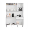 Ver imagem 4 de Armário Cozinha Completo Robin 6 Portas - Branco