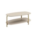 Ver imagem 7 de Mesa de Centro Decorativa Litch Mdp/mdf Pés em Metal Offwhite G77 - Gran Belo