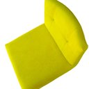 Ver imagem 6 de Kit 10 Banquetas Luma Base de Ferro Sued Amarelo - D'classe Decor