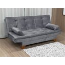 Ver imagem 1 de Sofá Cama 3 Lugares Cinza 502 Stilo Plus
