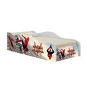 Ver imagem 1 de Cama Carro Mini Infantil Homem Aranha Adesivada Decorativa para Criança Quarto Infantil