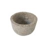 Vaso de Cimento 14x11 Cm com Suporte de Macramê Telha 80 Cm para Pendurar Plantas Naturais - 4