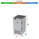 Ver imagem 2 de Armário Crescimento Câmara Padeiro Noturno Inox 5ºc a 60ºc 10 Esteiras Prcl-100 220v - Progás