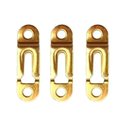 Ver imagem 1 de Suporte De Nicho Tipo Presilha Metálica Zinco Amarelo (Kit Com 50 Un)