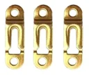 Ver imagem 6 de Suporte De Nicho Tipo Presilha Metálica Zinco Amarelo (Kit Com 50 Un)