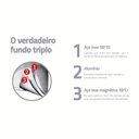 Ver imagem 3 de Frigideira Allegra Aço Inox Fundo Triplo Fogões de Indução 20 Cm 1,3l - Tramontina 62666201