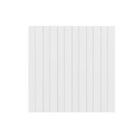Fechamento de Cozinha Modulado Painel de Edição P/ Ripado Bella 2618 61x60x3.0cm Branco - Carraro