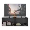 Ver imagem 4 de Rack para Tv até 50 Polegadas com 4 Portas Suspenso Multimóveis Mp1070 Grafite