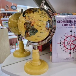 Globo Terrestre 30cm - Creme - 2