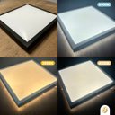 Ver imagem 3 de Luminária de Teto Plafon Sobrepor Alpha Led Multicor 3k/4k/6k 30w Preto