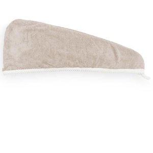 Touca para Cabelo Dupla Face Power Sec Antifrizz 28x64cm - Catran Bege