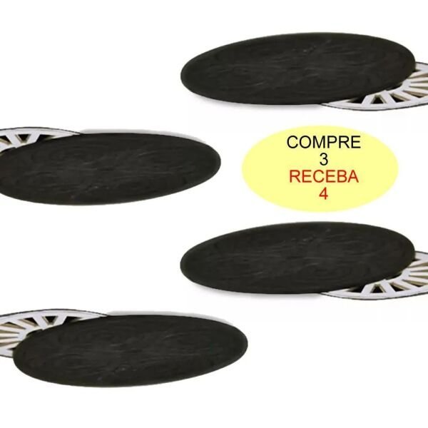 kit 3 Protetores Tampa Ralo Mau Cheiro Barata Escorpião 21cm - 1