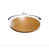 Tampo Redondo Madeira 60cm Bistrô Pinus Decoração - 3