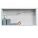 Ver imagem 2 de Nicho de Porcelanato Branco Calacata Polido 60x32cm