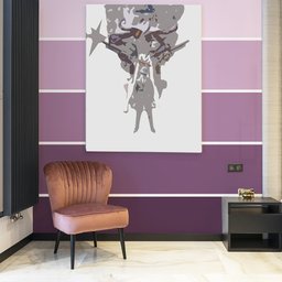 Papel de Parede Degradê Liso - Várias Cores - Açai - 1