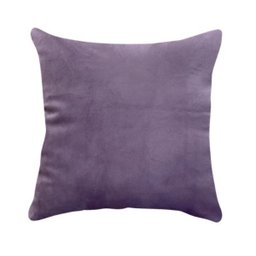Capa de Almofada Lisa Veludo Roxo 50x50cm - 1