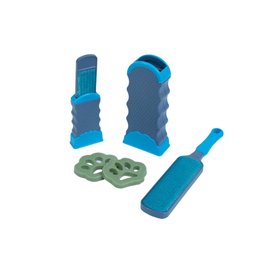 Kit removedores de pelo para roupas com escova 3 pçs - Oikos - 8