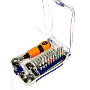 JOGO DE CHAVES IMANTADAS FENDA / PHILIPS / TORQUE 18 PEÇAS