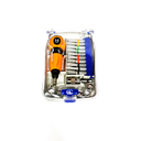 Ver imagem 2 de JOGO DE CHAVES IMANTADAS FENDA / PHILIPS / TORQUE 18 PEÇAS