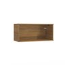 Armário Aéreo Celeste Kappesberg 100% Mdf 1 Porta Basculante Nogueira/verde 80cm - 3