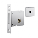 Ver imagem 3 de Fechadura Auxiliar Trava Stam 1004 Inox Roseta Quadrada - Preto Cromado