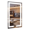 Ver imagem 7 de Espelho Retangular Iluminado Led Touch Screen 70x50cm - Quente
