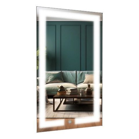 Espelho Retangular Iluminado Led Touch Screen 70x50cm - Quente