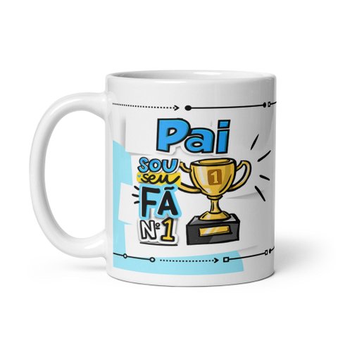 Caneca de Porcelana Dia Dos Pais 01