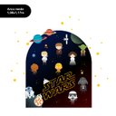 Ver imagem 1 de Adesivo de Parede Infantil Arco Decorativo Star Wars - Painel