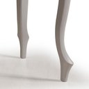 Ver imagem 4 de Aparador para Sala em Madeira Maciça Pés Luis Xv 1 Gaveta 1019 Linz Móveis - Off White/imbuia Glazer