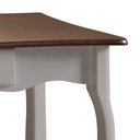 Ver imagem 3 de Aparador para Sala em Madeira Maciça Pés Luis Xv 1 Gaveta 1019 Linz Móveis - Off White/imbuia Glazer