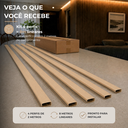 Ver imagem 6 de Kit 4 Barra Perfil 2 Metros Acabamento para Painel Ripado Slim