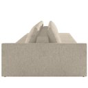Ver imagem 6 de Sofá Ilha Modular para Sala 432cm com Puff Dublin K01 Linho Bege - Lyam Decor