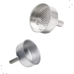 Kit Reparo Cafeteira Italiana 12 Xícaras Funil Filtro Borracha Ke Home