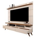 Ver imagem 6 de Rack com Painel para TV até 72 Polegadas MDF 180CMX195CM Pés em Madeira Maciça Vivare